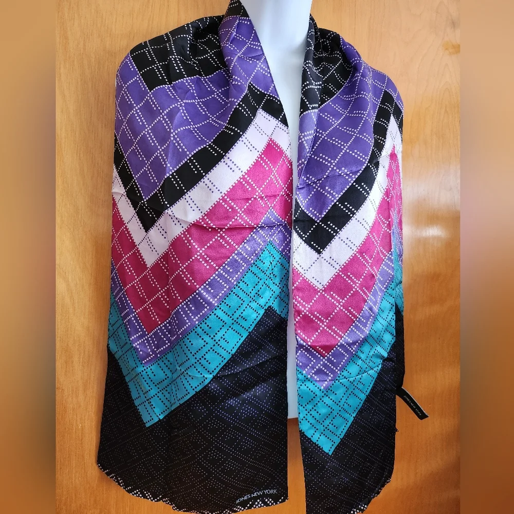 Jones New York Silk Scarf